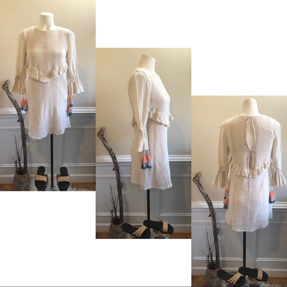 Zara Dresses & Skirts - Zara Trafaluc Collection Crochet Dress